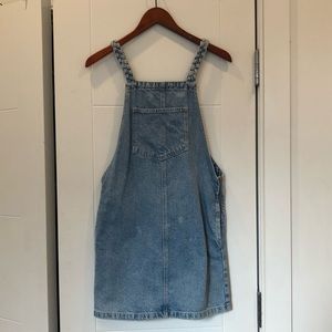 Topshop Denim Jumper/Pinafore